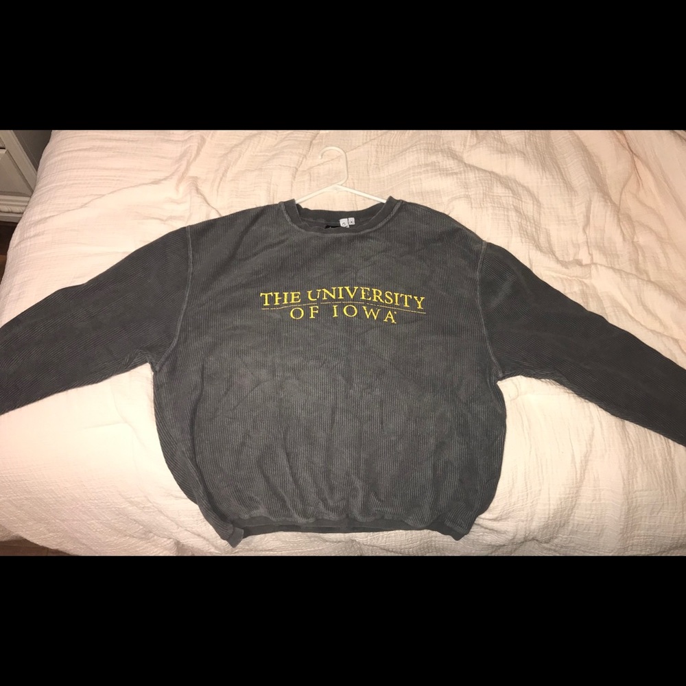 University of Iowa Corded Sweatshirt
